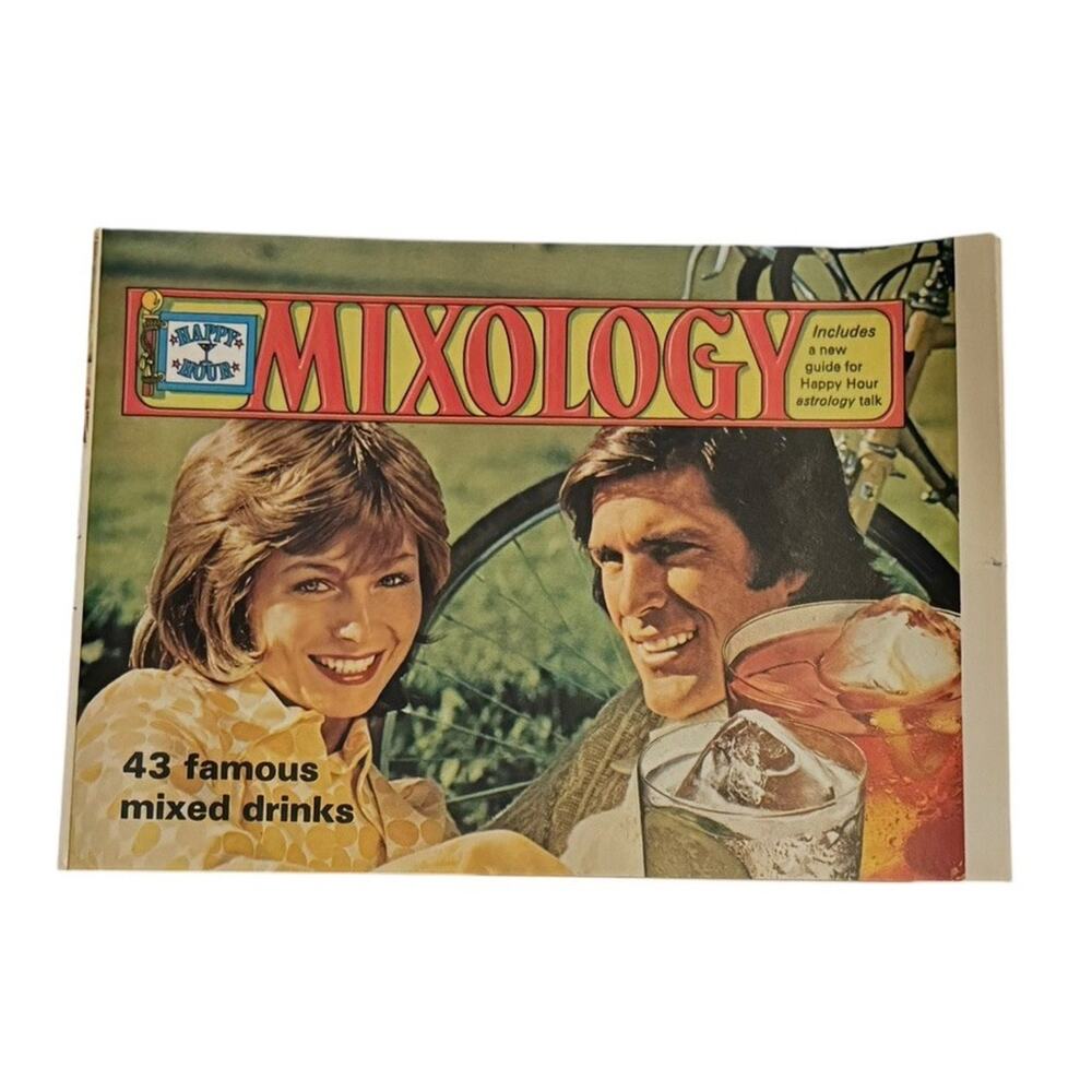 VTG Cocktail Bar Mixology Drink Guides 1976 Happy Hour Southern Comfort Martini - Picture 5 of 8